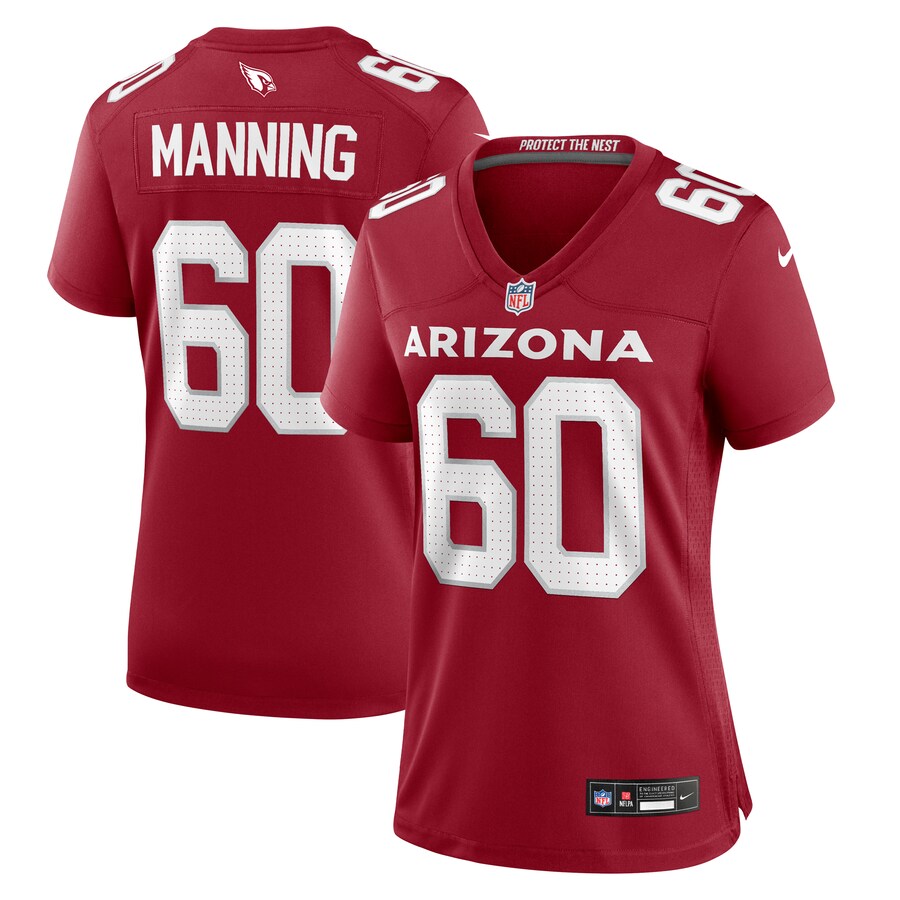Women's Arizona Cardinals Ilm Manning Nike  Cardinal Team Game Jersey - Puhuasuan