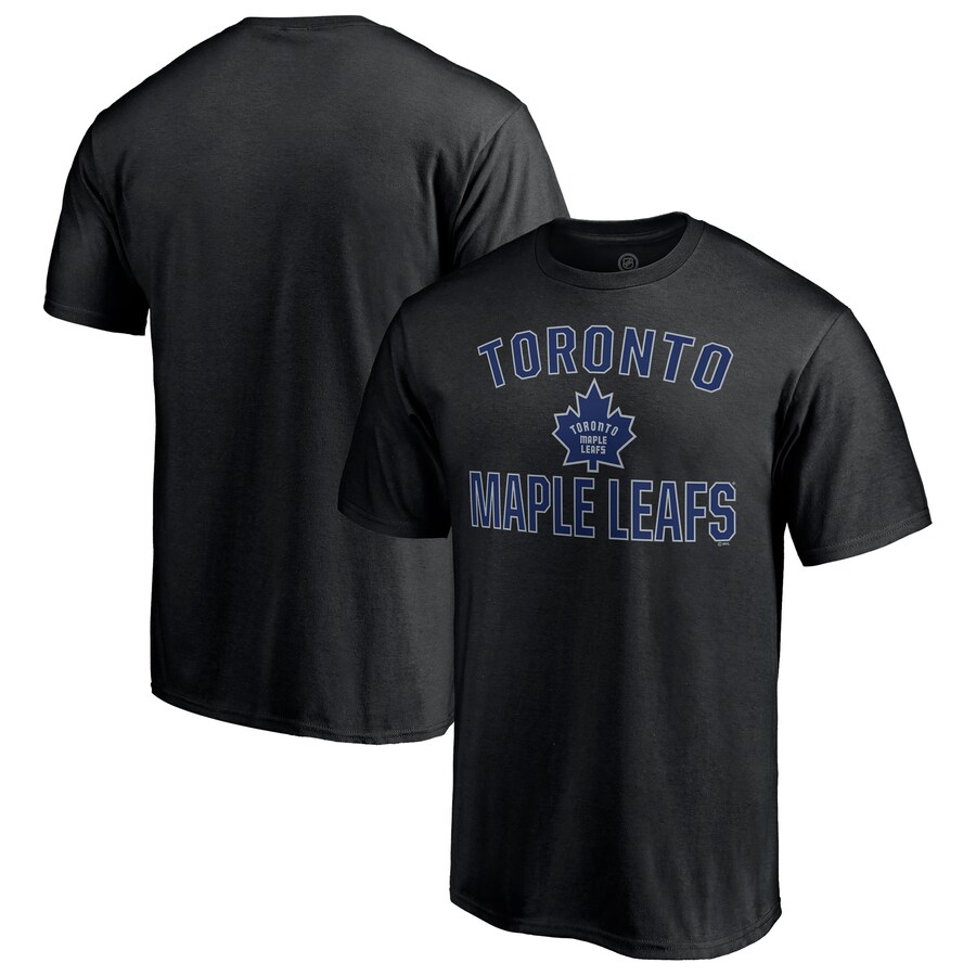 Men's Toronto Maple Leafs Black Special Edition Victory Arch T-Shirt - Puhuasuan