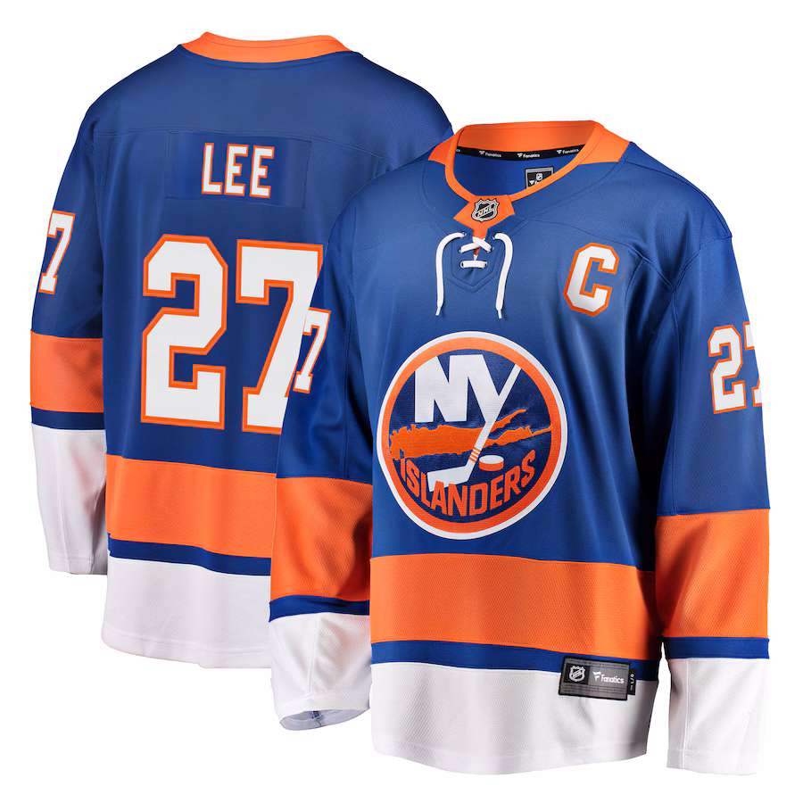 Men's New York Islanders Anders Lee Fanatics Royal Home Premier Breakaway Player Jersey - Puhuasuan