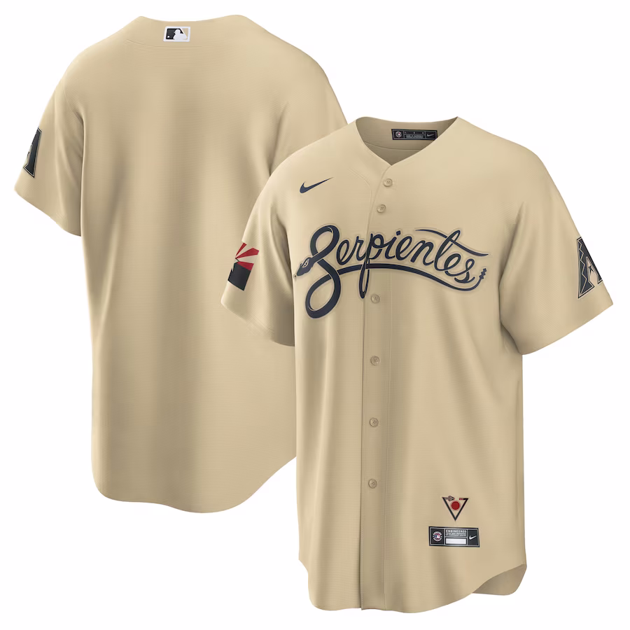 Men's Arizona Diamondbacks Nike Sand City Connect Replica Jersey - Puhuasuan