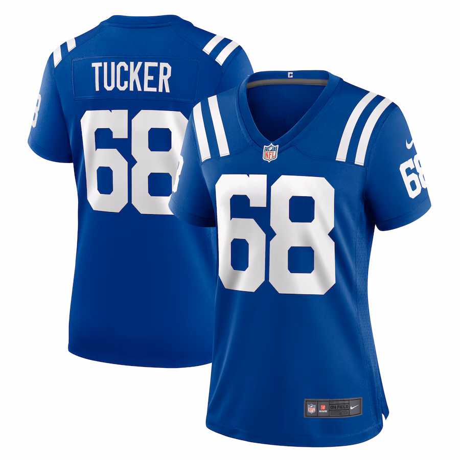 Women's Indianapolis Colts Dalton Tucker Nike Royal Game Jersey - Puhuasuan