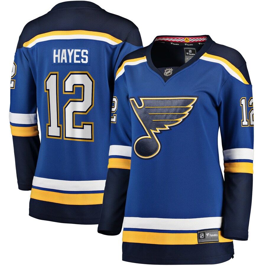 Women's St. Louis Blues Kevin Hayes Fanatics Branded Blue Home Breakaway Player Jersey - Puhuasuan