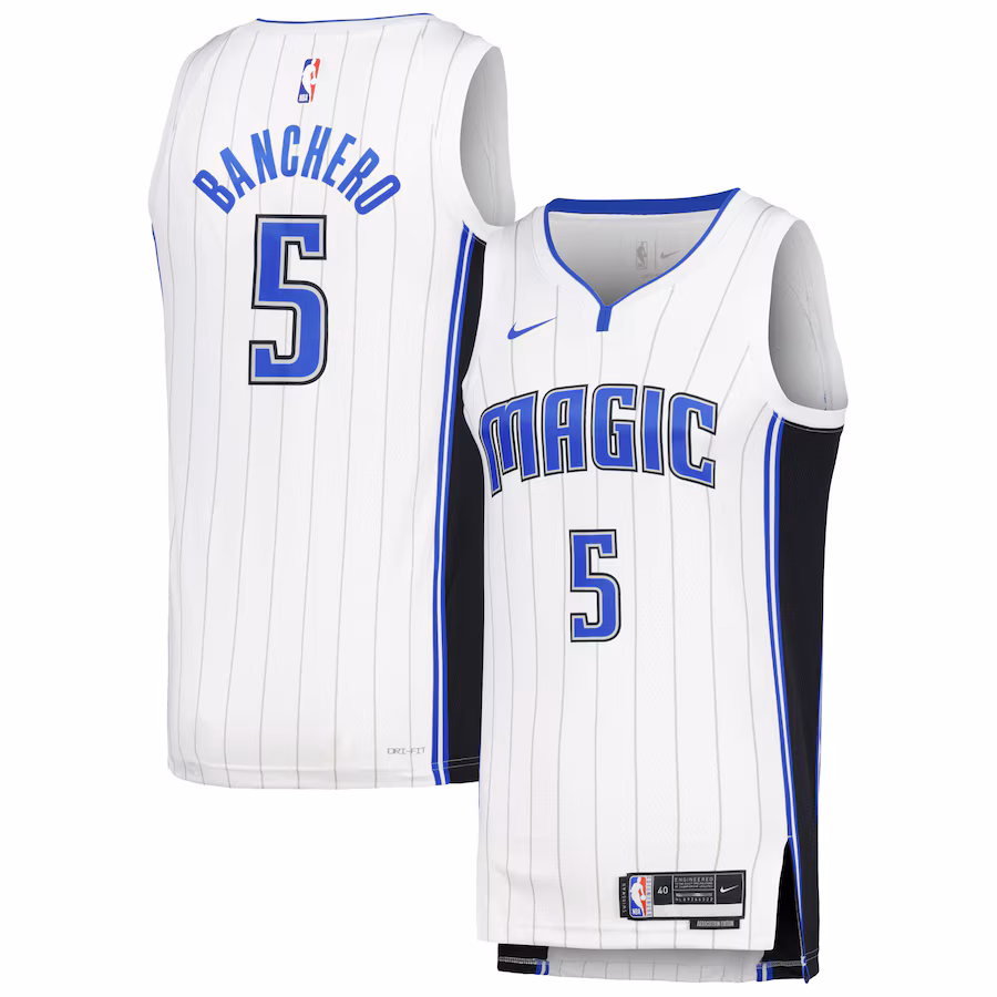 Unisex Orlando Magic Paolo Banchero Nike White Swingman Jersey - Association Edition - Puhuasuan