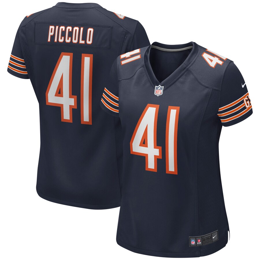 Women's Chicago Bears Brian Piccolo Nike Navy Game Retired Player Jersey - Puhuasuan