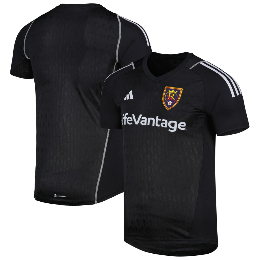 Men's Real Salt Lake adidas Black 2023 Replica Goalkeeper Jersey - Puhuasuan