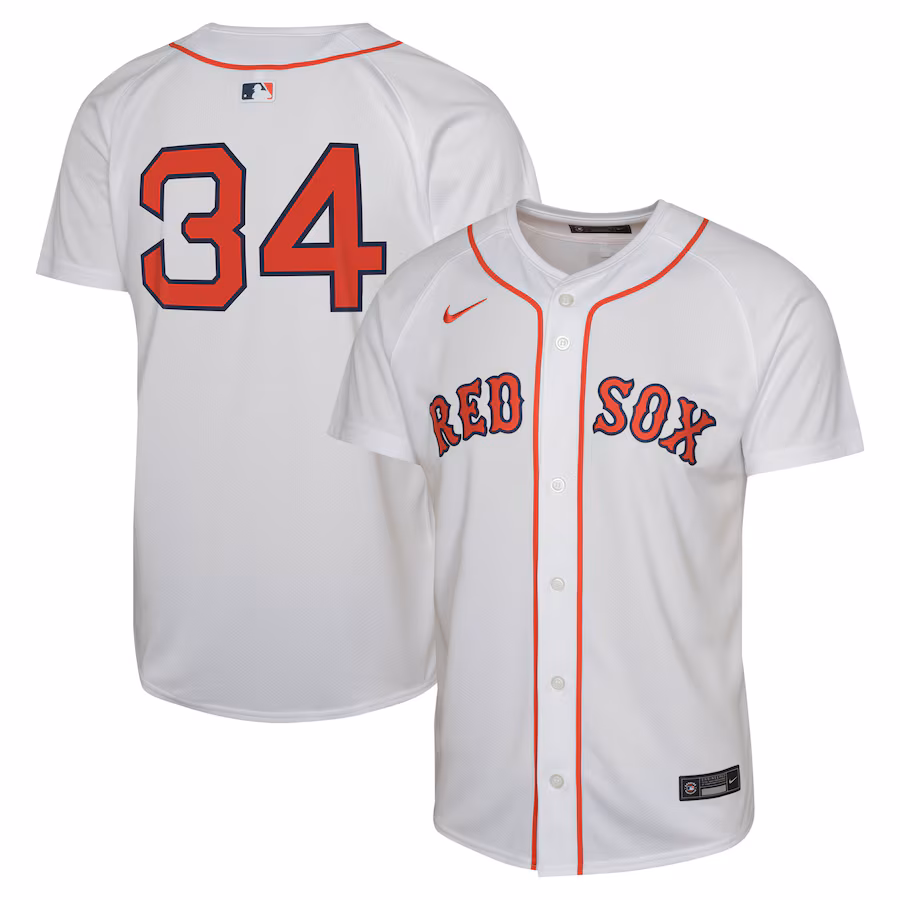 Youth Boston Red Sox David Ortiz Nike White Home Limited Jersey - Puhuasuan