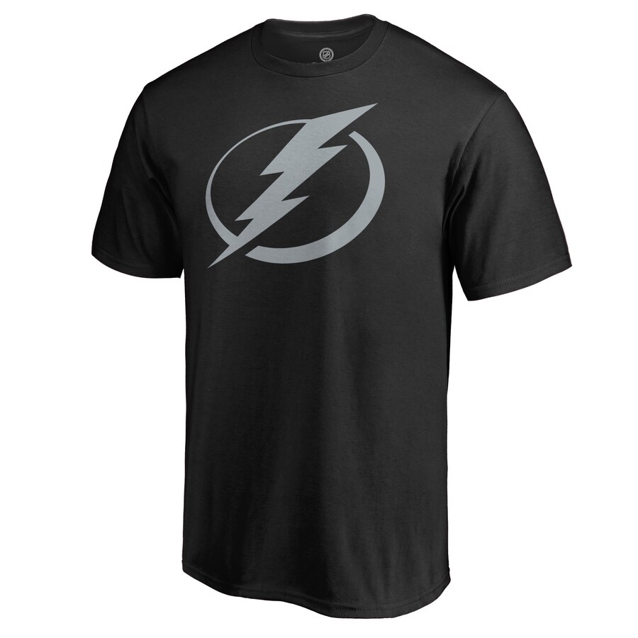 Men's Tampa Bay Lightning Black Team Alternate T-Shirt - Puhuasuan