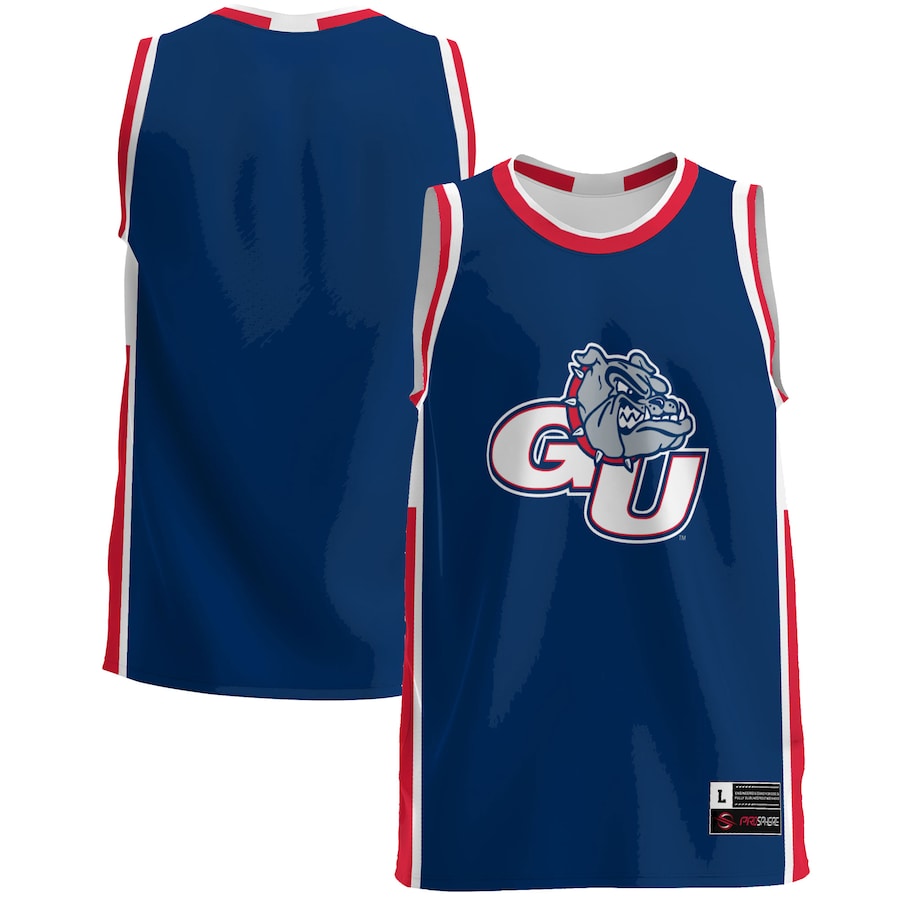 Men's GameDay Greats  Blue Gonzaga Bulldogs  Lightweight Basketball Jersey - Puhuasuan