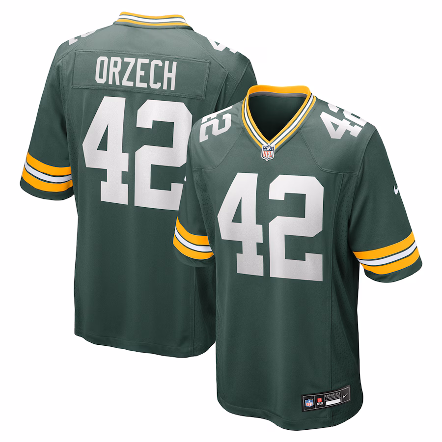 Men's Green Bay Packers Matt Orzech Nike Green Game Jersey - Puhuasuan