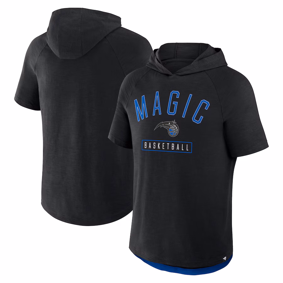 Men's Orlando Magic Fanatics Black Pass Legend Hooded T-Shirt - Puhuasuan
