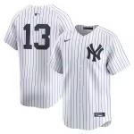 Youth New York Yankees Jazz Chisholm Jr. Nike White Home Limited Player Jersey - Puhuasuan