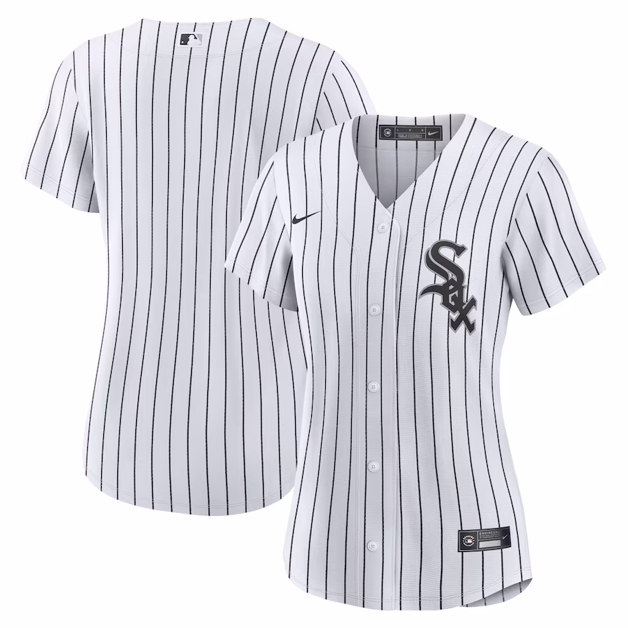 Women's Chicago White Sox Nike White Home Blank Replica Jersey - Puhuasuan
