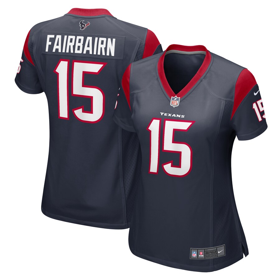 Women's Houston Texans Ka'imi Fairbairn Nike  Navy Team Game Jersey - Puhuasuan