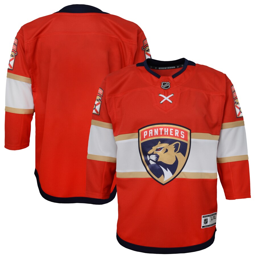 Youth Florida Panthers Red Home Premier Jersey - Puhuasuan