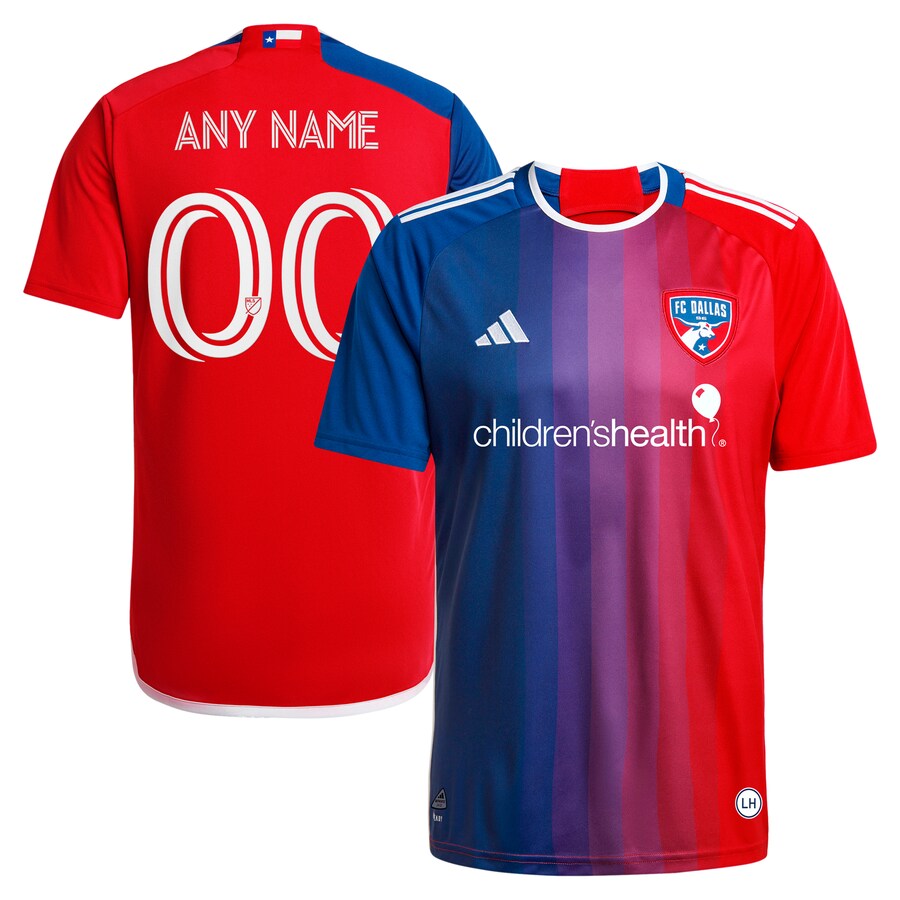 Men's FC Dallas  adidas Navy 2024 After Burner Replica Custom Jersey - Puhuasuan