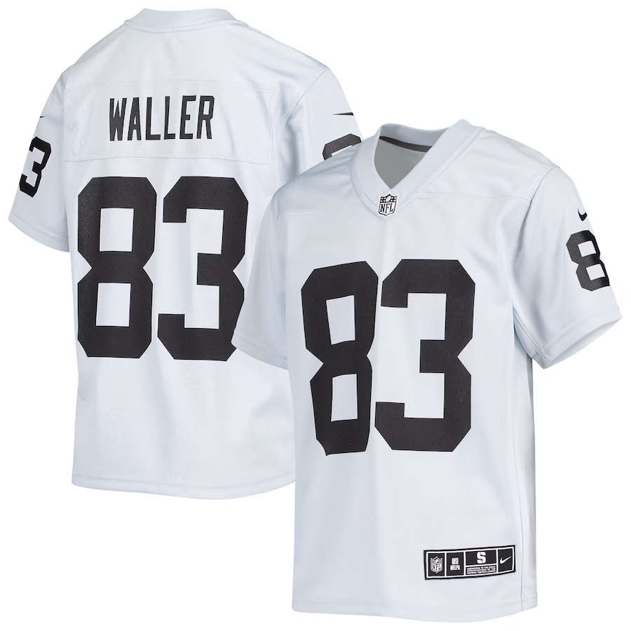 Youth Las Vegas Raiders Darren Waller Nike Silver Inverted Team Game Jersey - Puhuasuan