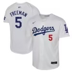 Youth Los Angeles Dodgers Freddie Freeman Nike White Home Limited Player Jersey - Puhuasuan