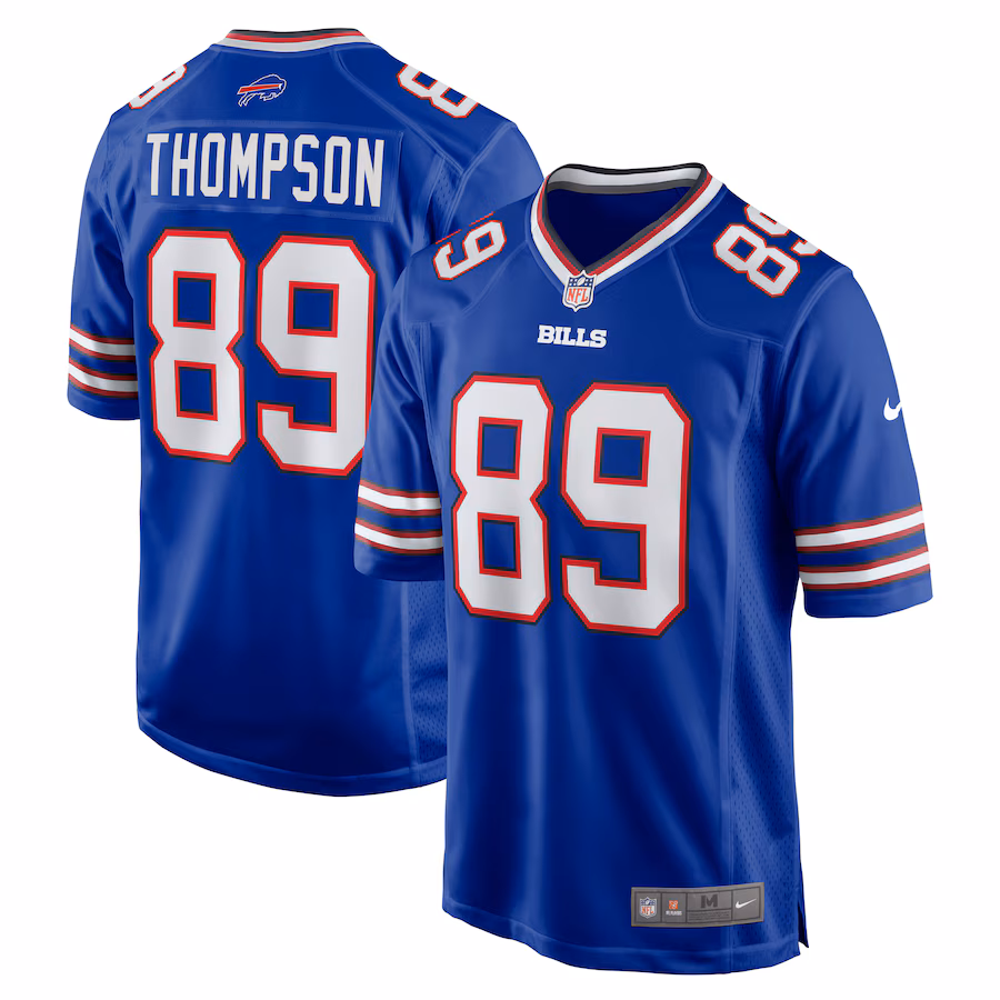 Men's Buffalo Bills Bryan Thompson Nike Royal Team Game Jersey - Puhuasuan