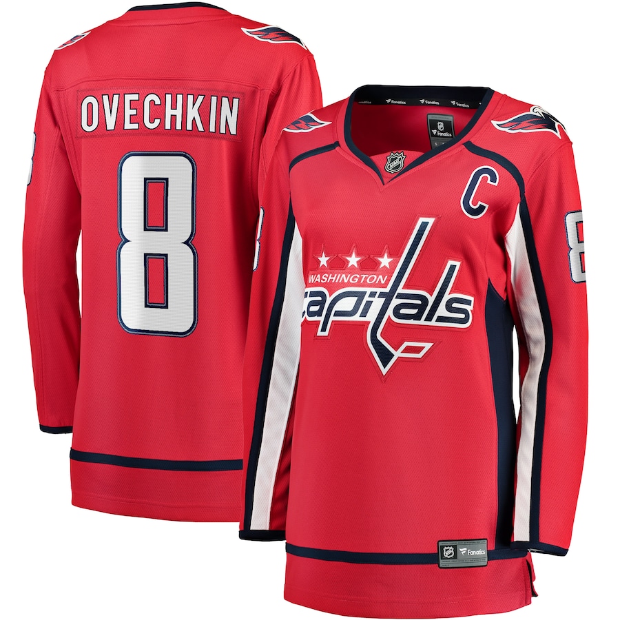 Women's Washington Capitals Alexander Ovechkin Fanatics Branded Red Home Breakaway Player Jersey - Puhuasuan