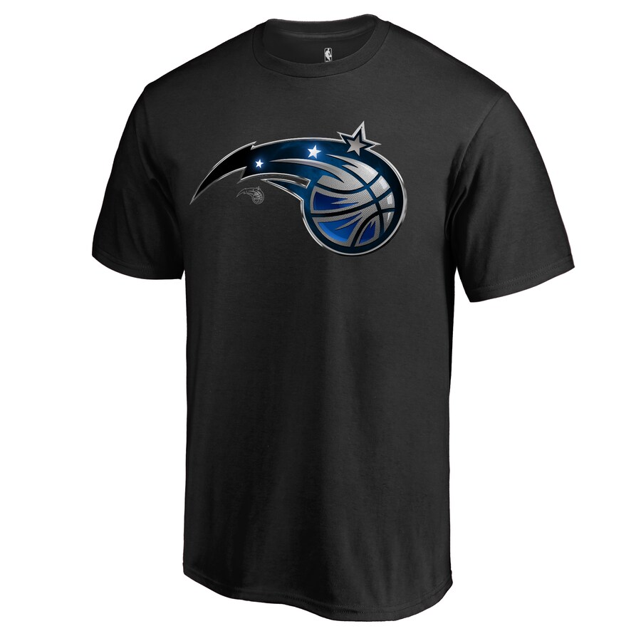 Men's Orlando Magic Black Midnight Mascot T-Shirt - Puhuasuan