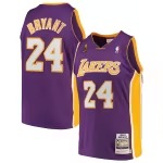 Kobe Bryant Los Angeles Lakers Mitchell & Ness 2008/09 Hardwood Classics Authentic Jersey - Purple - Puhuasuan