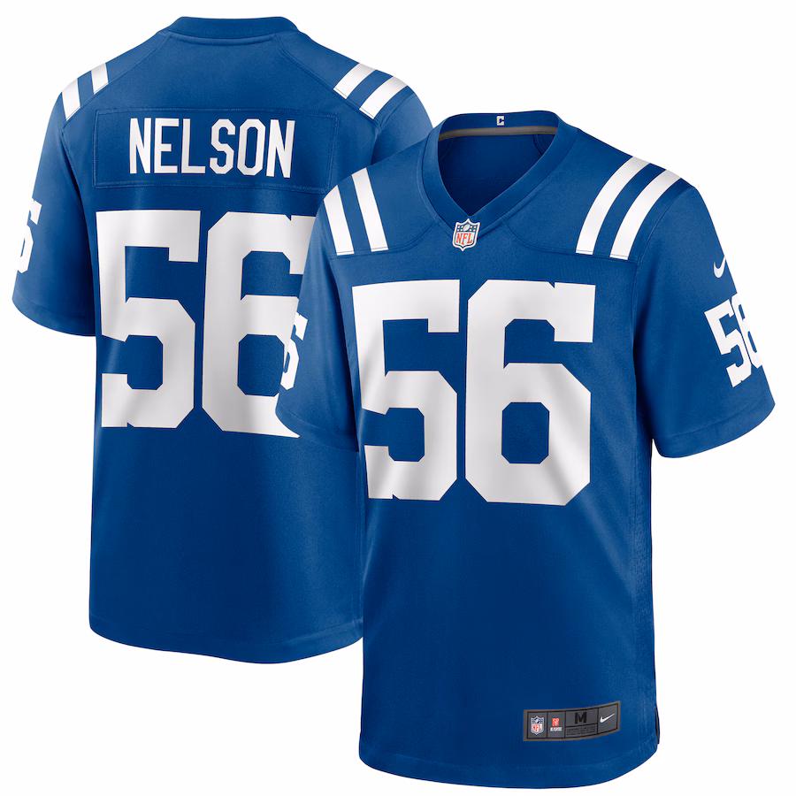 Men's Indianapolis Colts Quenton Nelson Nike Royal Game Player Jersey - Puhuasuan
