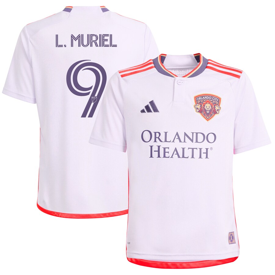 Youth Orlando City SC Luis Muriel adidas Purple 2024 Legacy Kit Replica Player Jersey - Puhuasuan