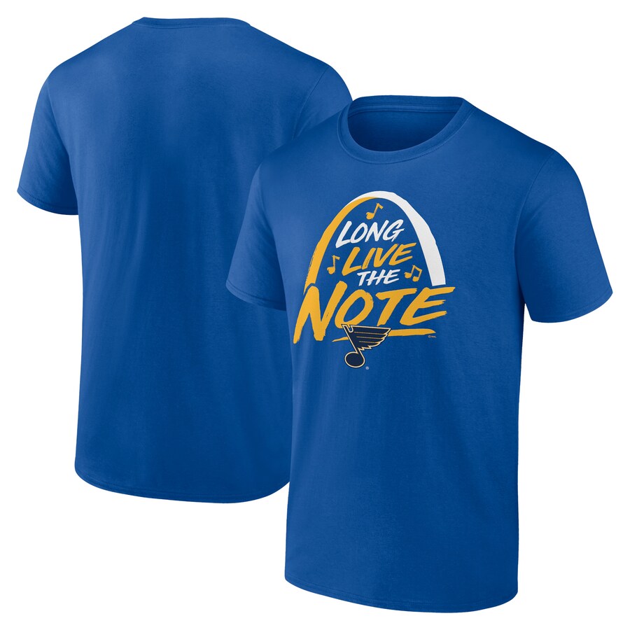 Men's St. Louis Blues Fanatics Blue Local T-Shirt - Puhuasuan