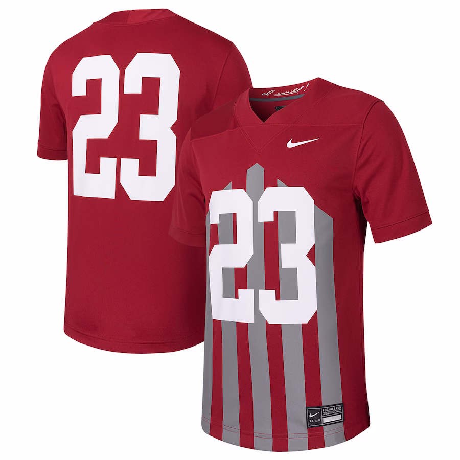 #23 Iowa State Cyclones Nike Untouchable Football Replica Jersey - Cardinal - Puhuasuan