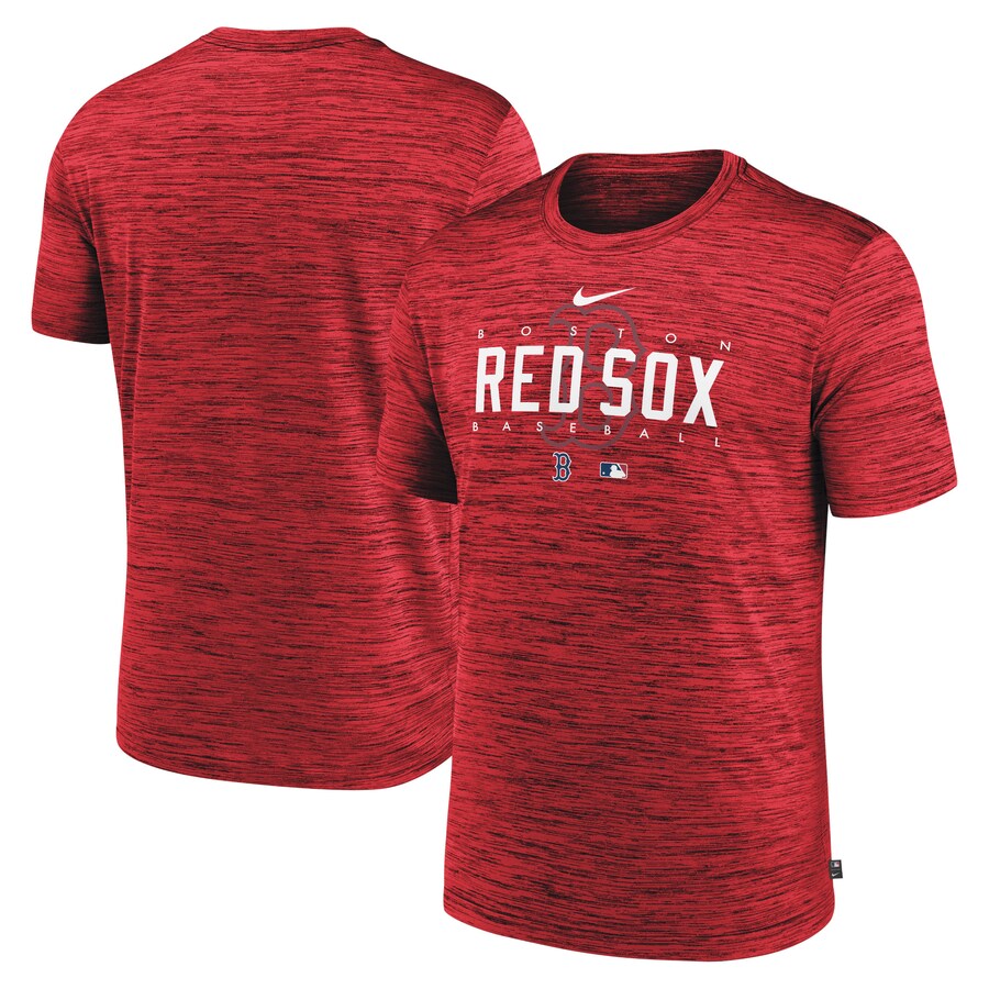 Men's Boston Red Sox Nike Red Authentic Collection Velocity Performance Practice T-Shirt - Puhuasuan