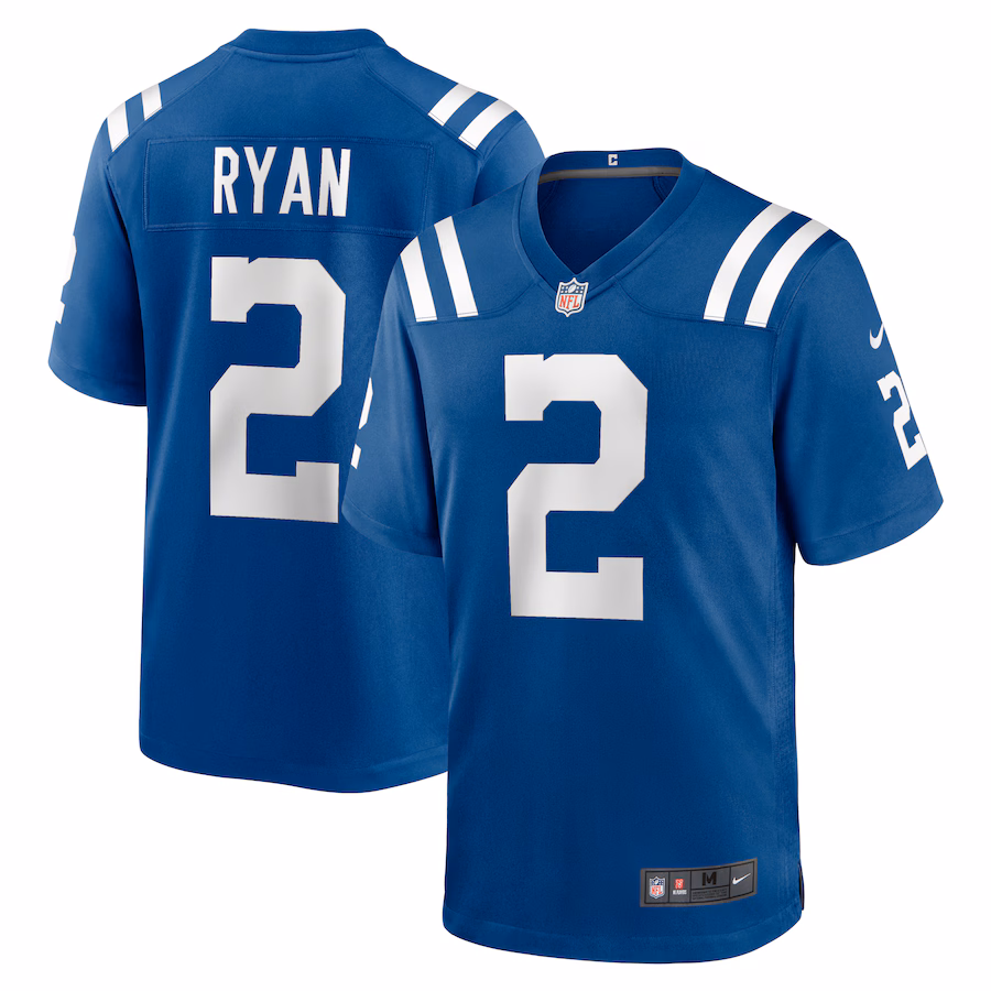 Youth Indianapolis Colts Matt Ryan Nike Royal Game Jersey - Puhuasuan