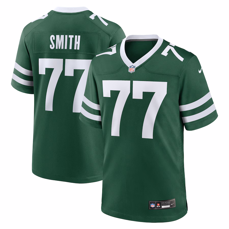 Men's New York Jets Tyron Smith Nike Legacy Green Game Jersey - Puhuasuan