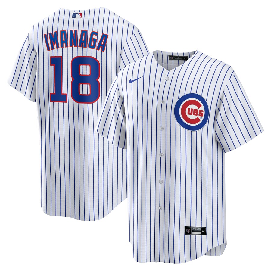Men's Chicago Cubs Shota Imanaga Nike White Home Replica Jersey - Puhuasuan