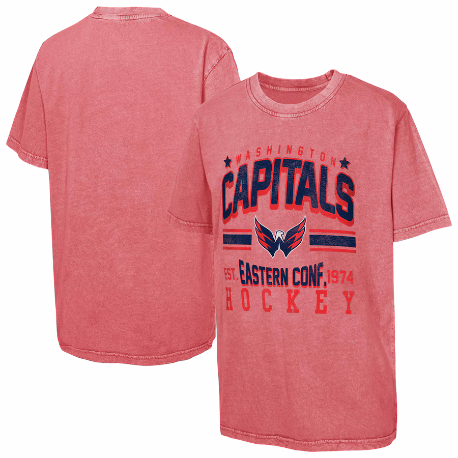Youth Washington Capitals Red Sure Short T-Shirt - Puhuasuan