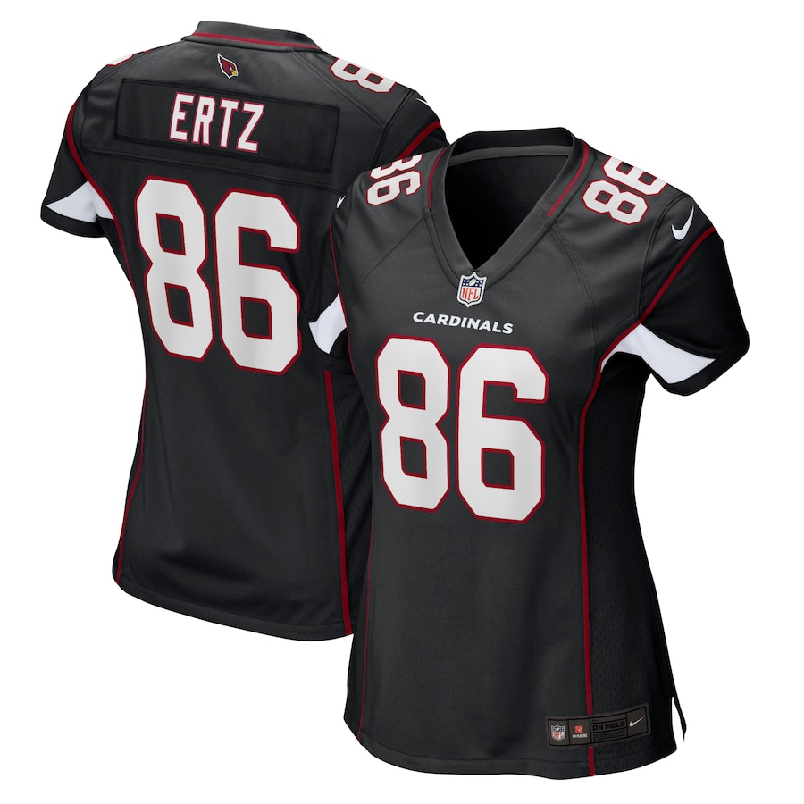 Women's Arizona Cardinals Zach Ertz Nike Black Alternate Player Game Jersey - Puhuasuan
