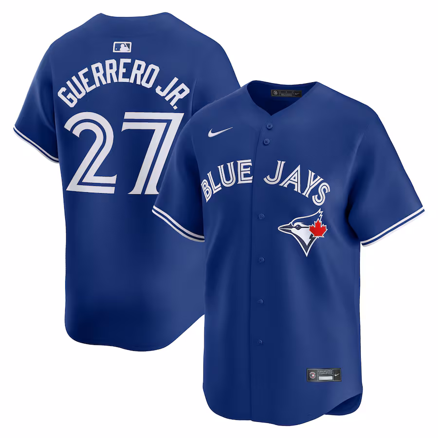 Men's Toronto Blue Jays Vladimir Guerrero Jr. Nike Royal Alternate Limited Player Jersey - Puhuasuan
