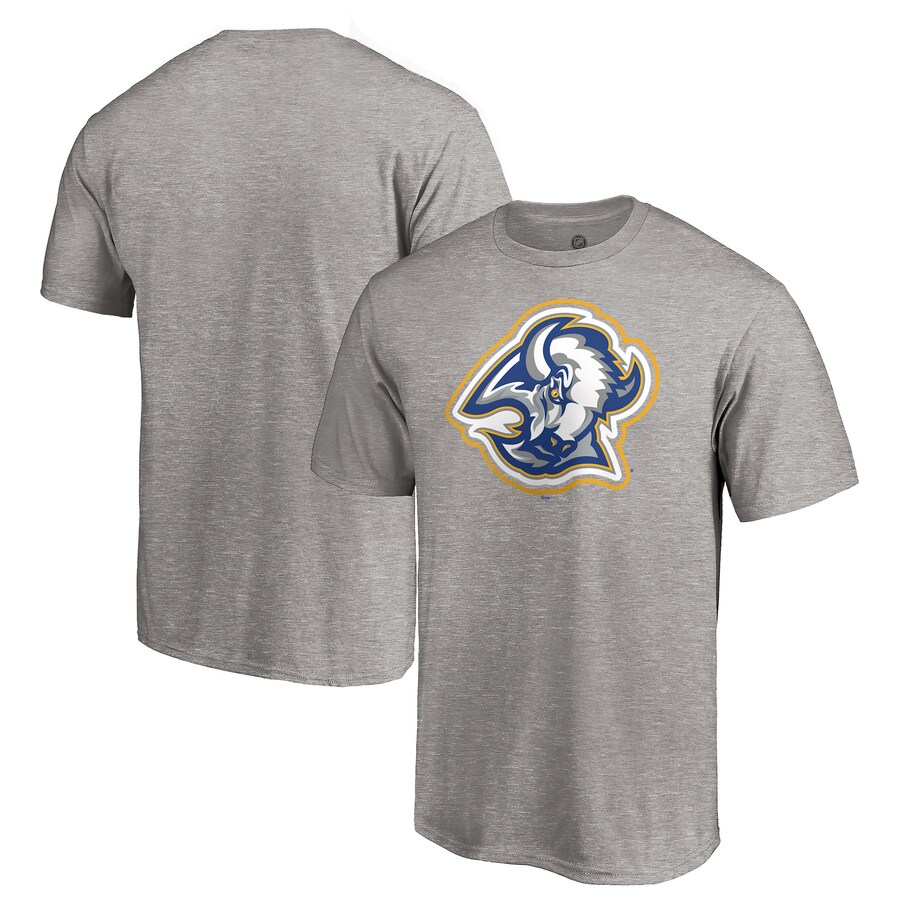 Men's Buffalo Sabres Heather Gray Special Edition Secondary Logo T-Shirt - Puhuasuan