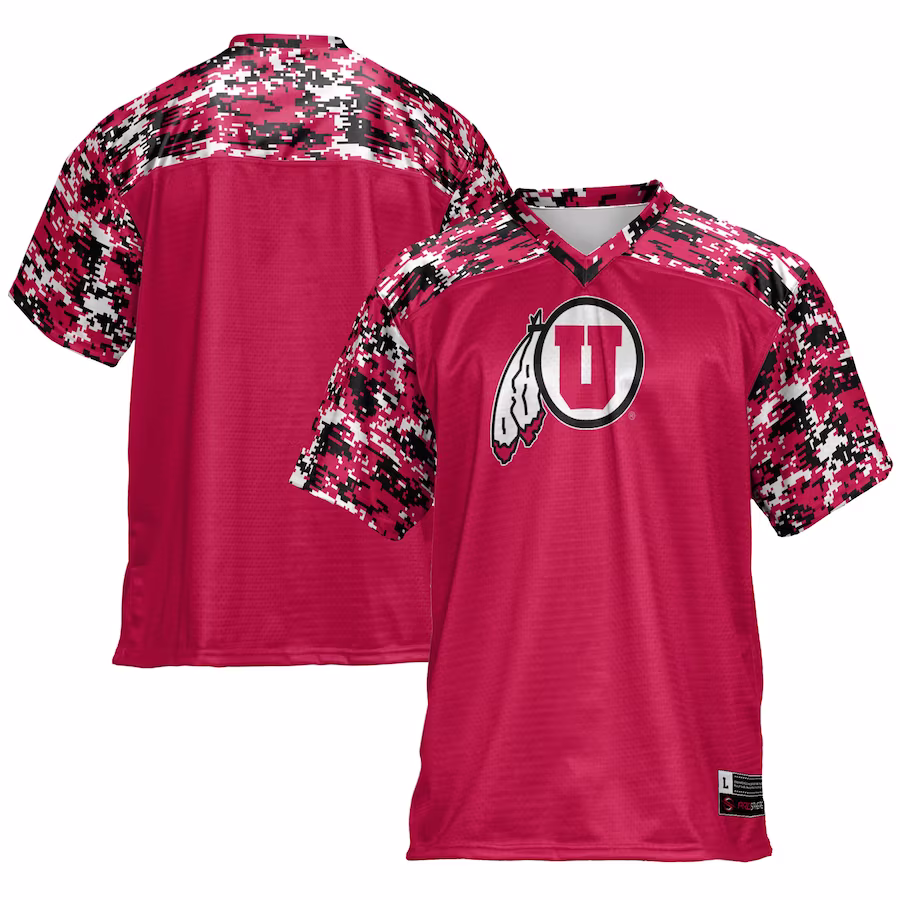 Utah Utes GameDay Greats Football Jersey - Red - Puhuasuan