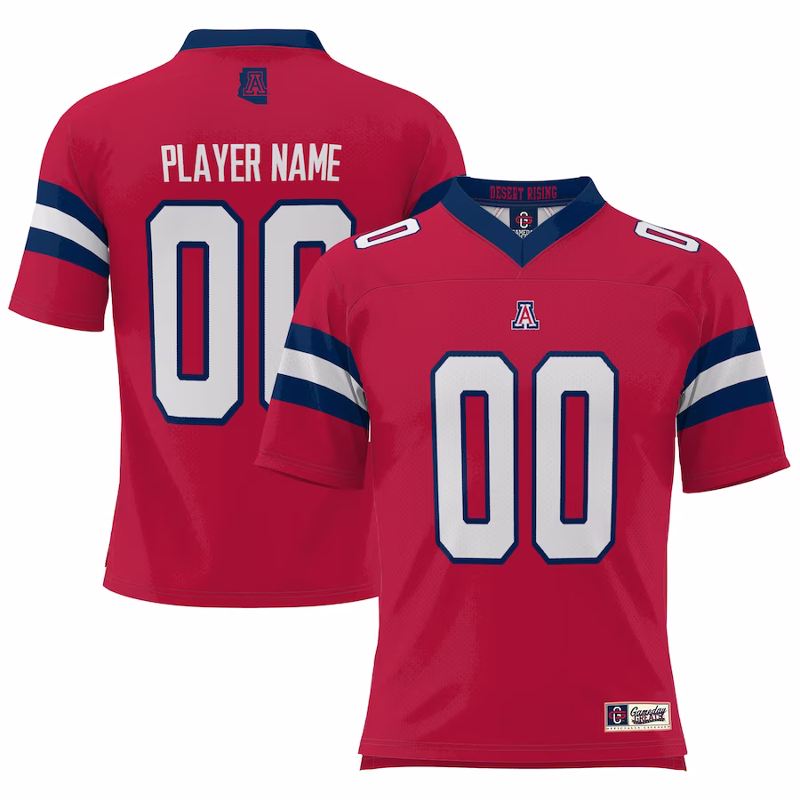 Arizona Wildcats GameDay Greats Youth NIL Pick-A-Player Football Jersey - Red - Puhuasuan