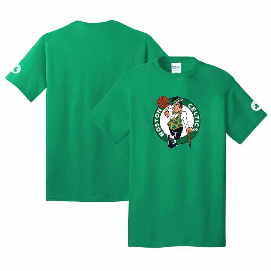 Unisex Boston Celtics FISLL Kelly Green Lucky T-Shirt - Puhuasuan