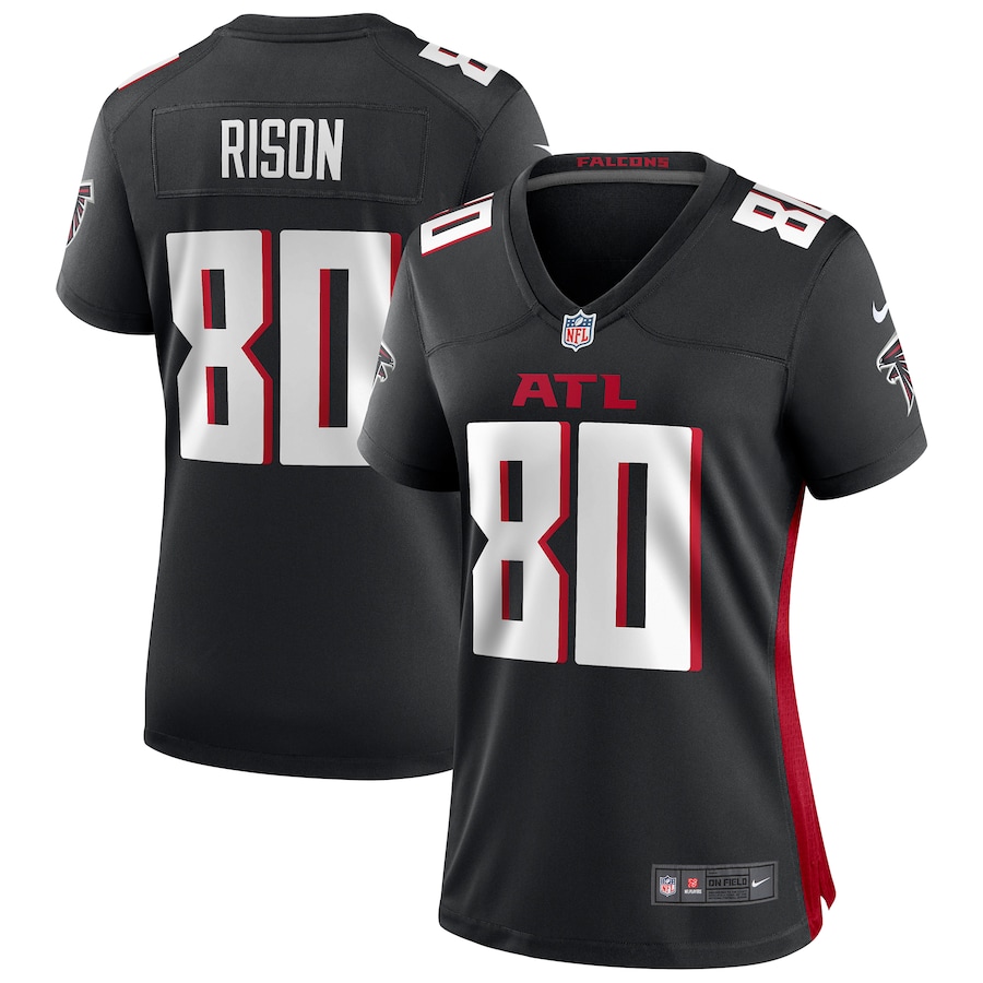 Women's Atlanta Falcons Andre Rison Nike Black Game Retired Player Jersey - Puhuasuan