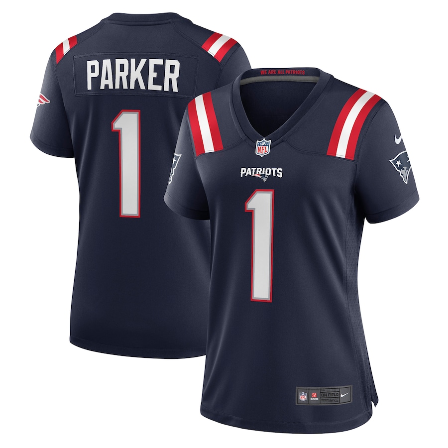 Women's New England Patriots DeVante Parker Nike Navy Game Jersey - Puhuasuan