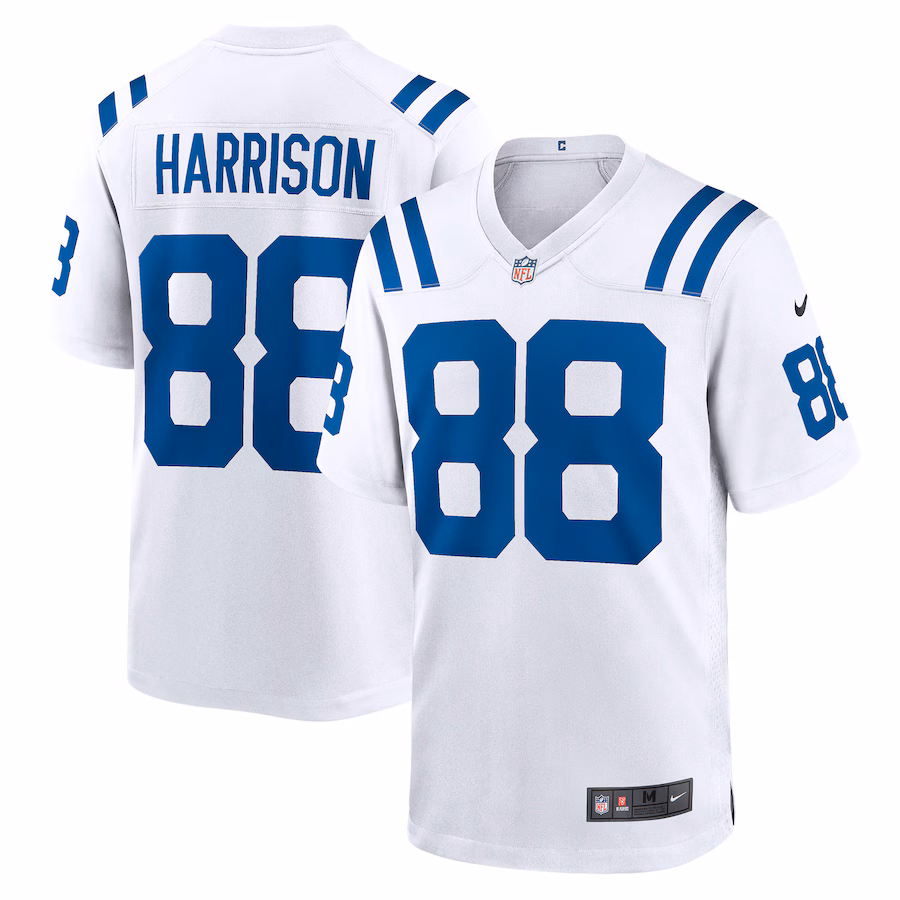 Men's Indianapolis Colts Marvin Harrison Nike White Retired Player Game Jersey - Puhuasuan