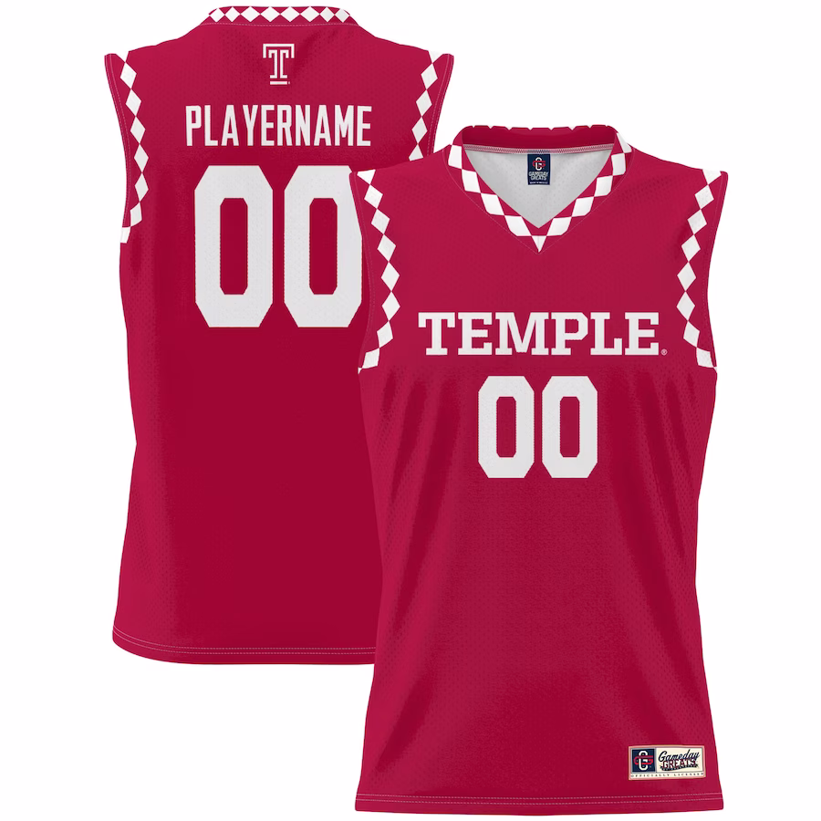Temple Owls GameDay Greats Youth NIL Pick-A-Player Lightweight Women's Basketball Jersey - Red - Puhuasuan