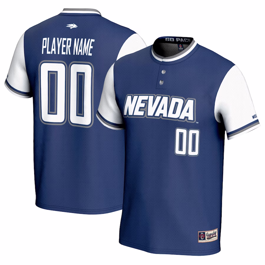 Nevada Wolf Pack GameDay Greats Youth NIL Pick-A-Player Lightweight Softball Jersey - Navy - Puhuasuan