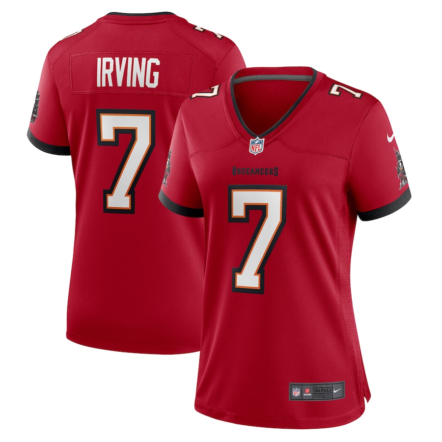Women's Tampa Bay Buccaneers Bucky Irving Nike  Red  Game Jersey - Puhuasuan