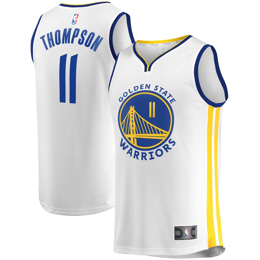 Youth Golden State Warriors Klay Thompson Fanatics Royal 2022/23 Fast Break Replica Player Jersey - Association Edition - Puhuasuan