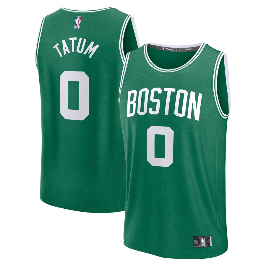 Youth Boston Celtics Jayson Tatum Fanatics Kelly Green Fast Break Replica Player Jersey - Icon Edition - Puhuasuan