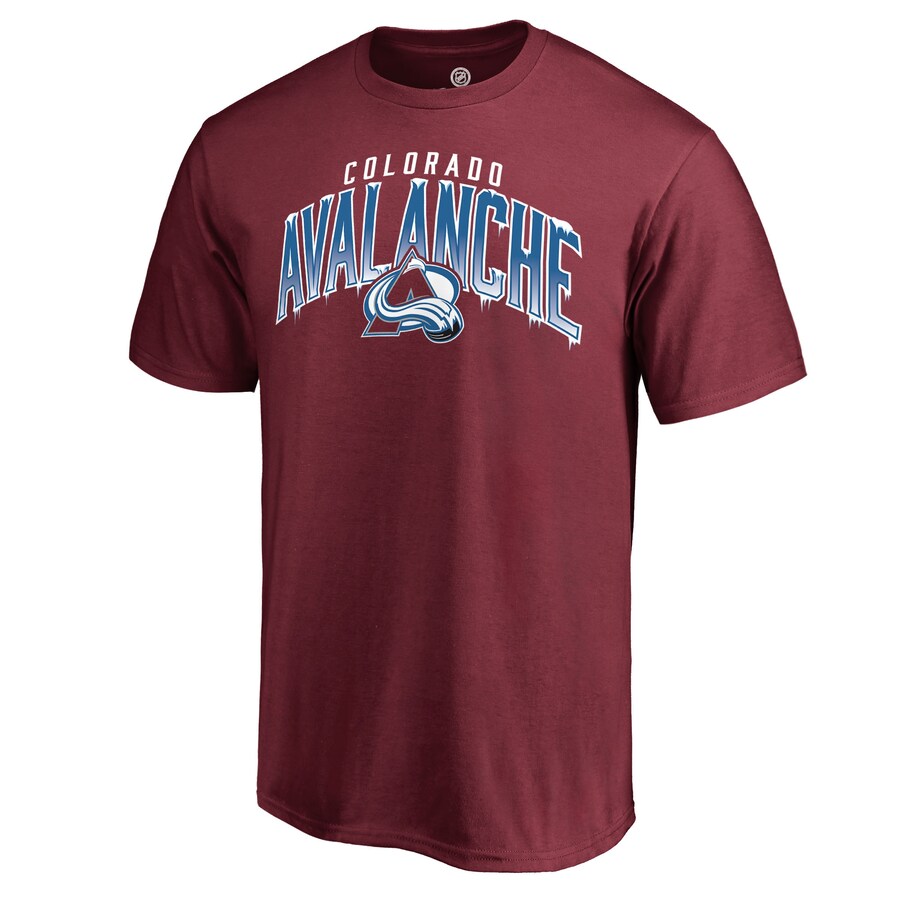 Men's Colorado Avalanche Burgundy Hometown Collection Local T-Shirt - Puhuasuan