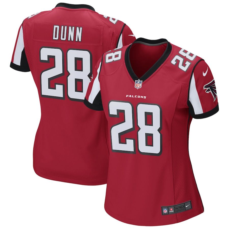 Women's Atlanta Falcons Warrick Dunn Nike Red Retired Player Game Jersey - Puhuasuan